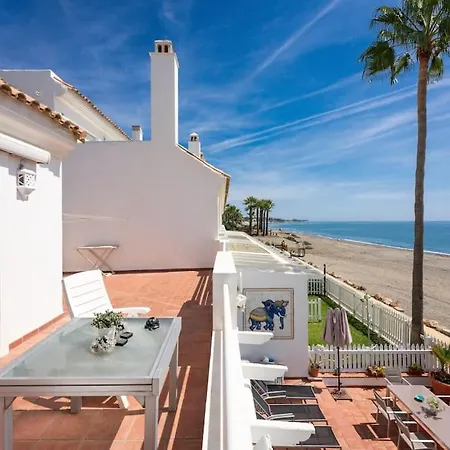 Semesterbostad Ocean Front 4b Townhouse With Garden *